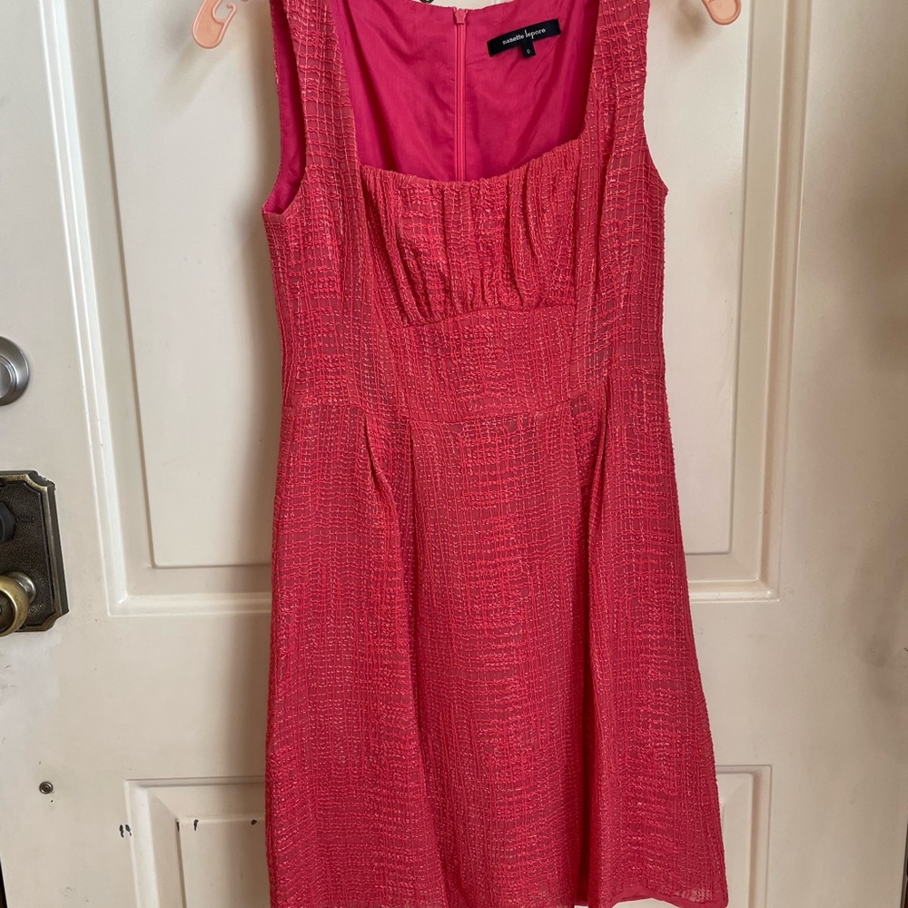 nanette lepore lined dress